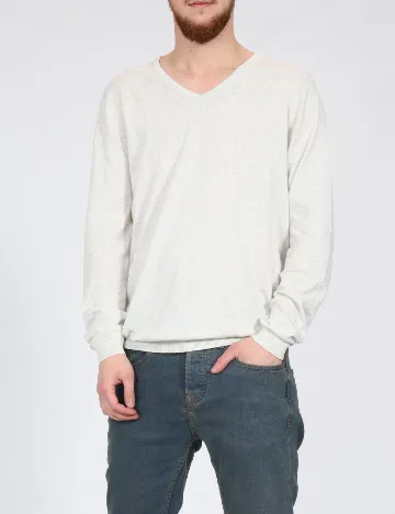 Bluza Pull&Bear, gri Gri