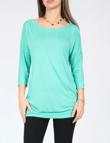 Bluza Pull&Bear, turcoaz Verde