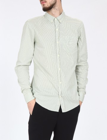 Camasa Pull&Bear, verde