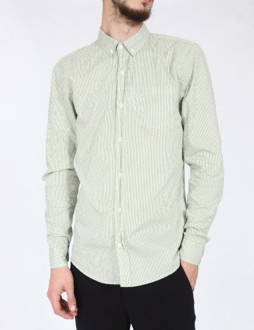 Camasa Pull&Bear, verde