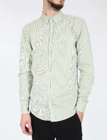 Camasa Pull&Bear, verde
