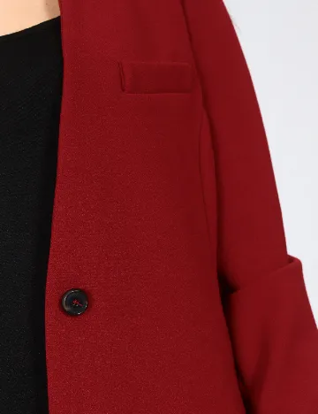 Sacou Zara, rosu Rosu