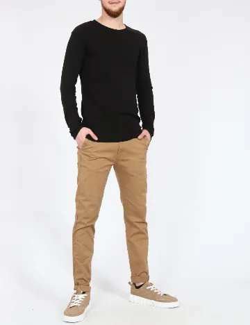 Bluza Pull&Bear, negru Negru