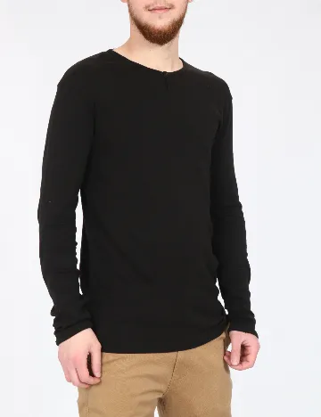 Bluza Pull&Bear, negru Negru
