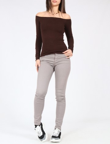 Pantaloni Pull&Bear, gri