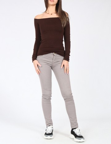 Pantaloni Pull&Bear, gri