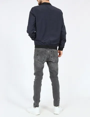 Jacheta Pull&Bear, bleumarin Albastru