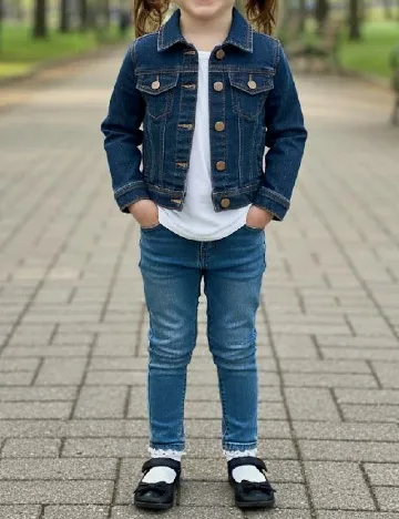 Jacheta Zara, albastru