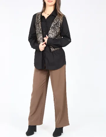 Vesta Zara, negru Negru