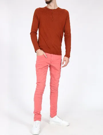 Blugi Pull&Bear, roz Roz