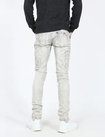 Blugi Bershka, gri Gri