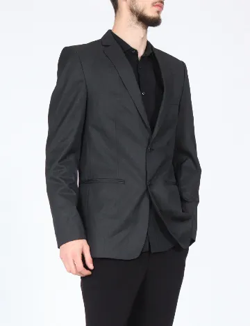 Sacou Zara, gri inchis