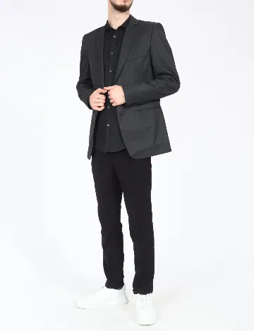 Sacou Zara, gri inchis