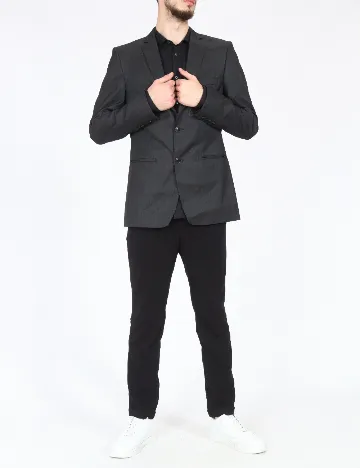 Sacou Zara, gri inchis