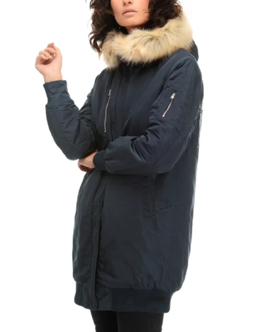 Geaca Zara, bleumarin Albastru