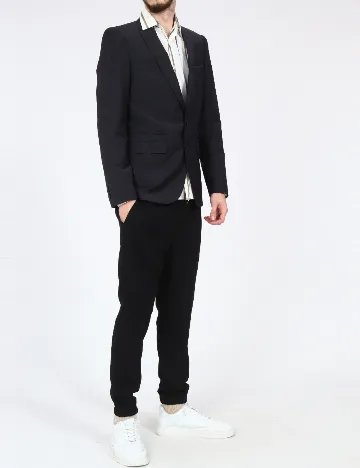 Sacou Zara, bleumarin