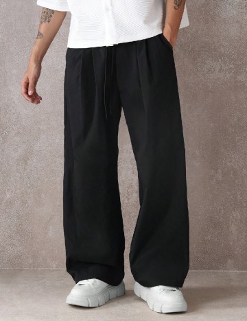 Pantaloni SUMWON, negru
