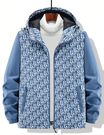 Jacheta SHEIN, albastru Albastru