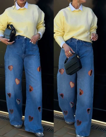 Blugi SHEIN, albastru