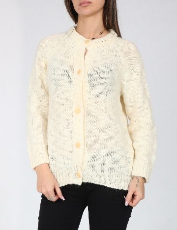 Cardigan Zara, ecru