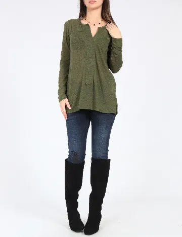 Bluza Zara, verde Verde