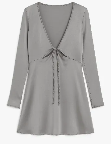 Rochie scurta Zara, gri