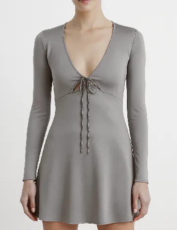 Rochie scurta Zara, gri