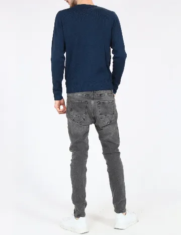 Blugi Pull&Bear, gri Gri