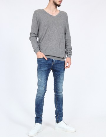 Blugi Pull&Bear, albastru