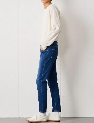 Blugi Pull&Bear, albastru Albastru