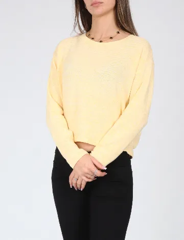 Bluza Bershka, galben Galben