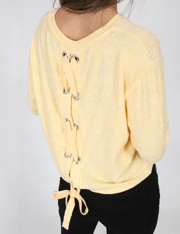 Bluza Bershka, galben Galben