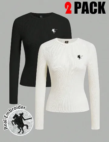 Set bluze 2 bucati SHEIN, mix culori