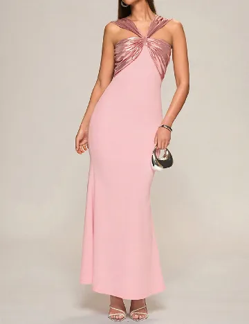 Rochie lunga SHEIN, roz Roz