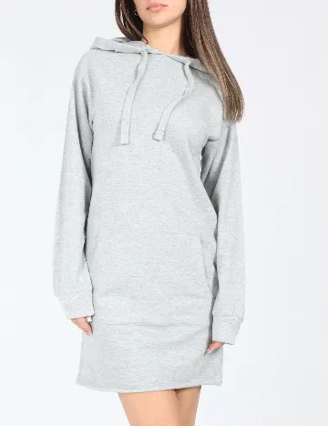 Rochie scurta Bershka, gri