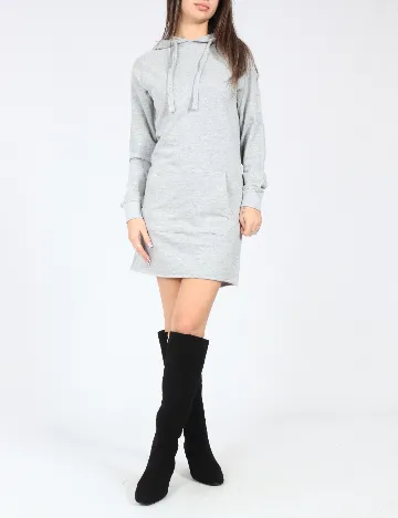 Rochie scurta Bershka, gri