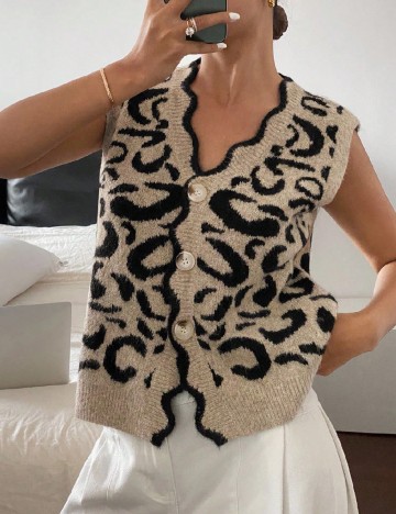 Vesta SHEIN, animal print
