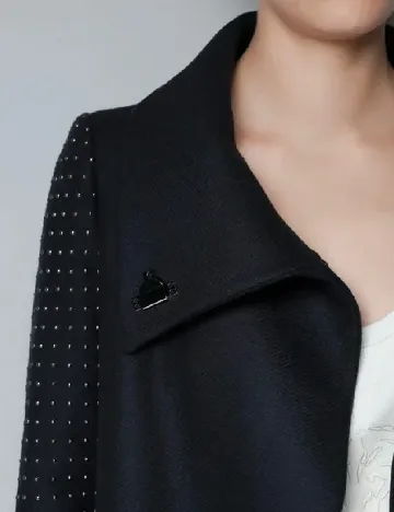 Palton Zara, bleumarin