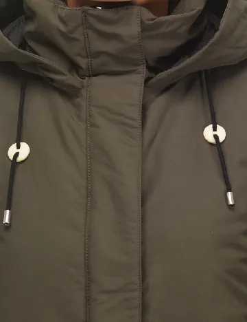 Geaca impermeabila Zara, verde