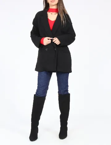 Jacheta Oversize Zara, negru Negru