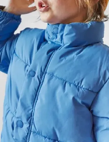 Geaca reversibila Zara, albastru/gri