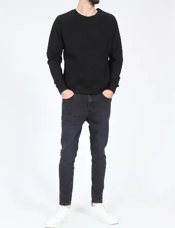 Bluza Pull&Bear, negru Negru