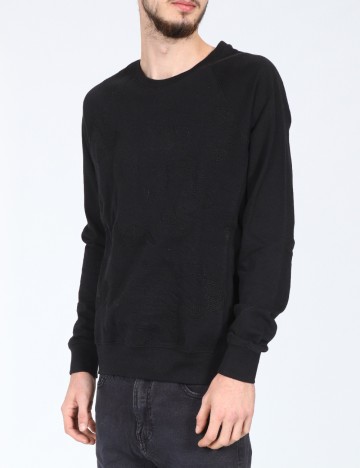 Bluza Pull&Bear, negru