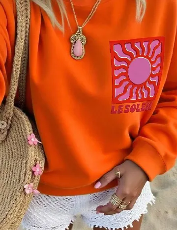 Bluza SHEIN, portocaliu Portocaliu