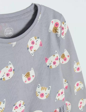 Rochie Cool Club, gri