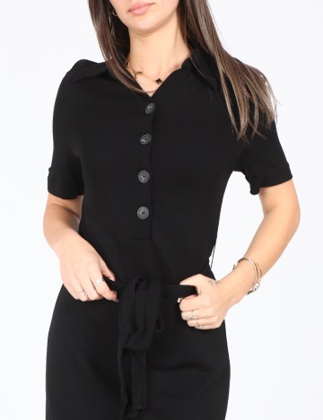 Rochie lunga Massimo Dutti, negru