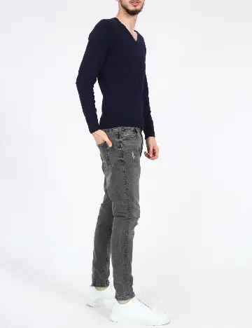 Bluza Zara, bleumarin Albastru