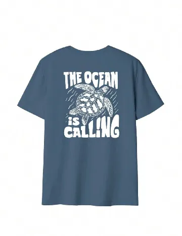 Tricou SHEIN, albastru Albastru