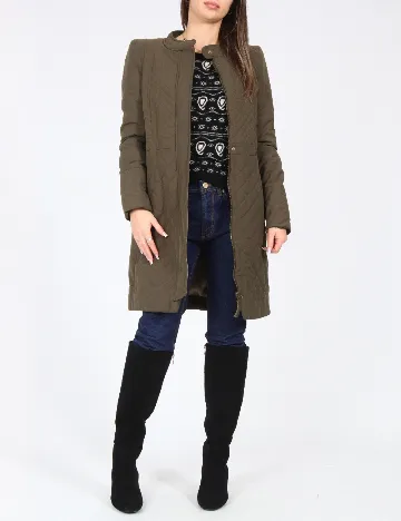 Geaca Zara, kaki Verde