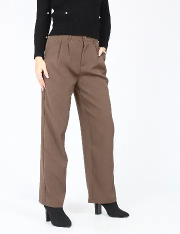 Pantaloni Dazy, maro